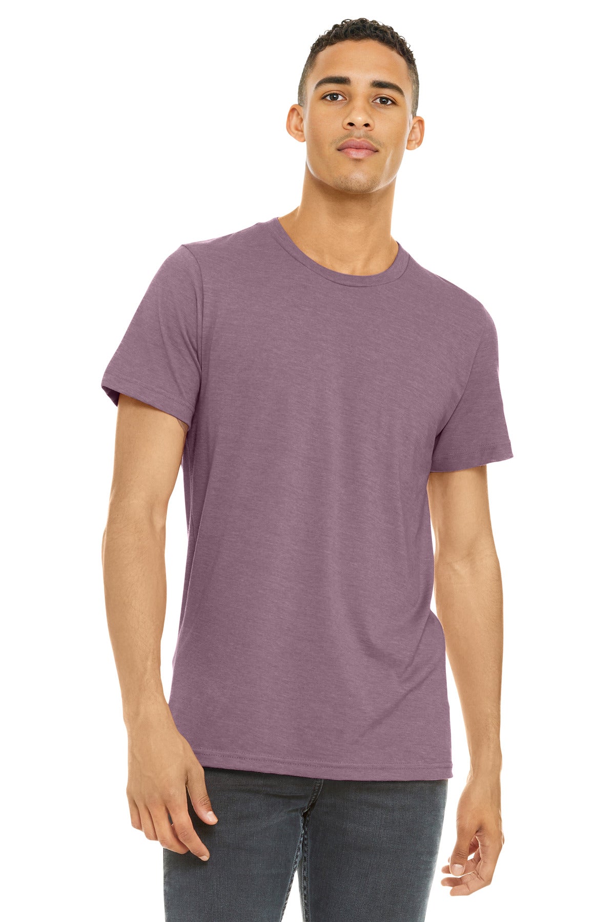 BELLA+CANVAS  ®  Unisex Heather CVC Short Sleeve Tee. BC3001CVC - Bella + Canvas BC3001CVC