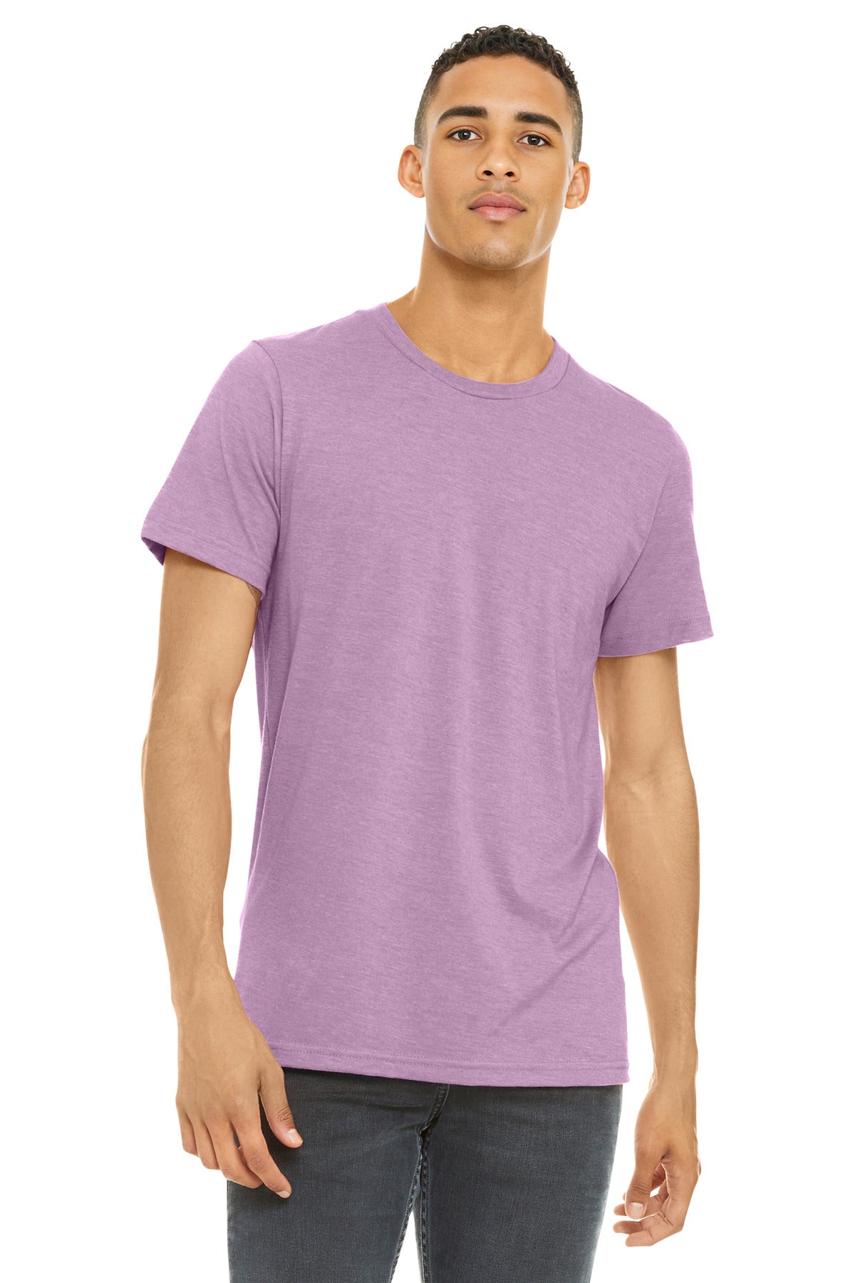 BELLA+CANVAS  ®  Unisex Heather CVC Short Sleeve Tee. BC3001CVC - Bella + Canvas BC3001CVC