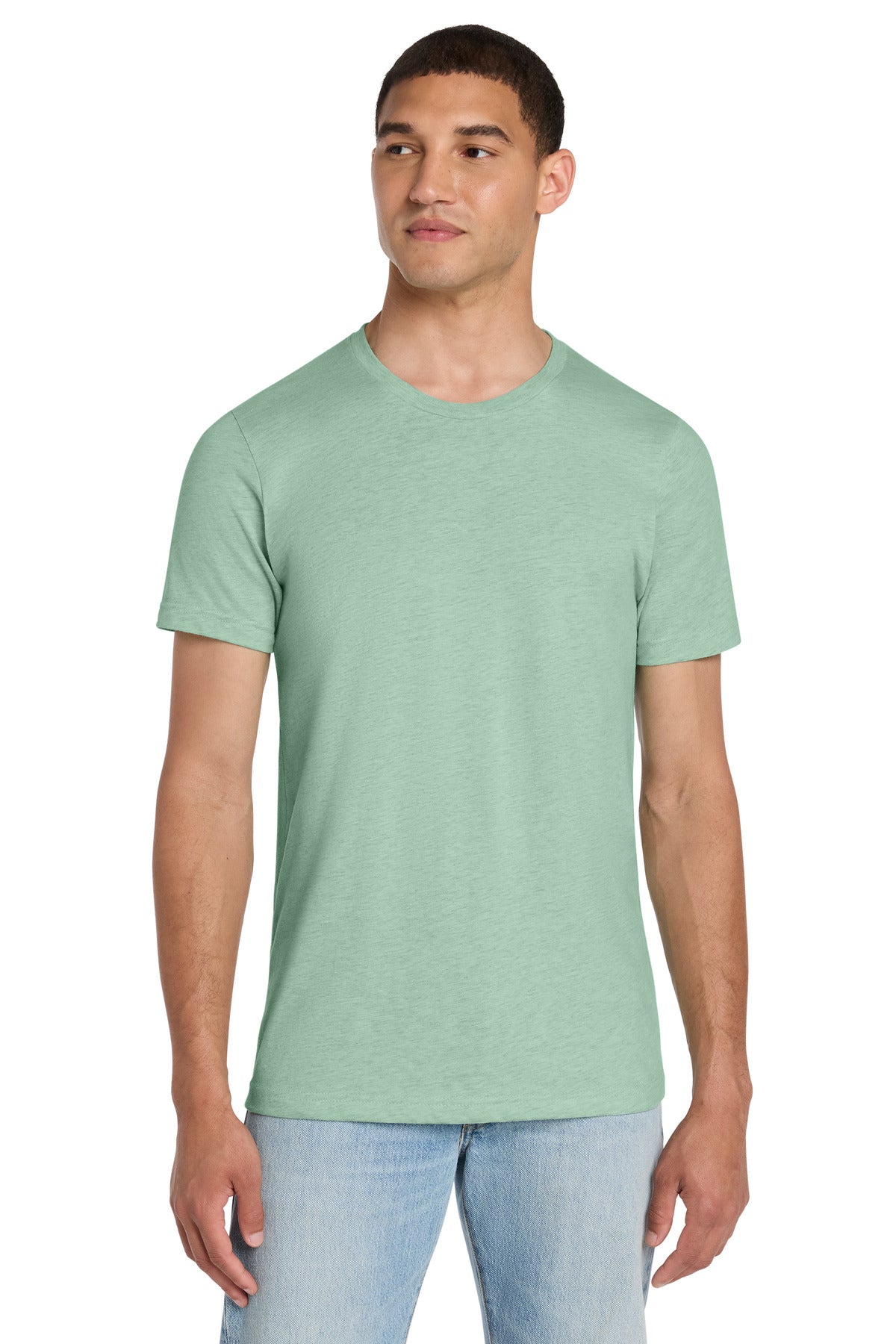 Joe's USA Premium Unisex Heather CVC Short Sleeve Tee