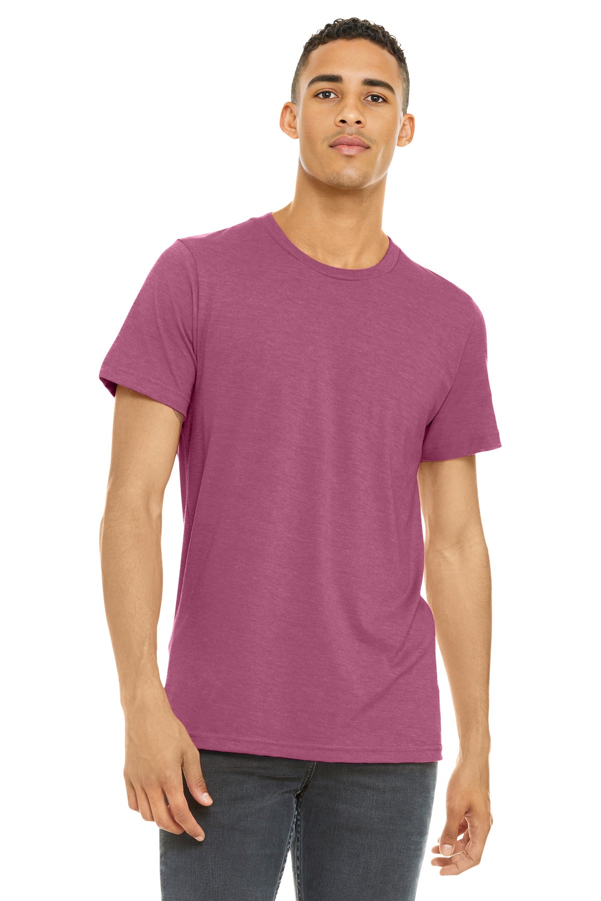 BELLA+CANVAS  ®  Unisex Heather CVC Short Sleeve Tee. BC3001CVC - Bella + Canvas BC3001CVC