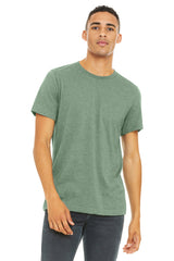 BELLA+CANVAS  ®  Unisex Heather CVC Short Sleeve Tee. BC3001CVC - Bella + Canvas BC3001CVC