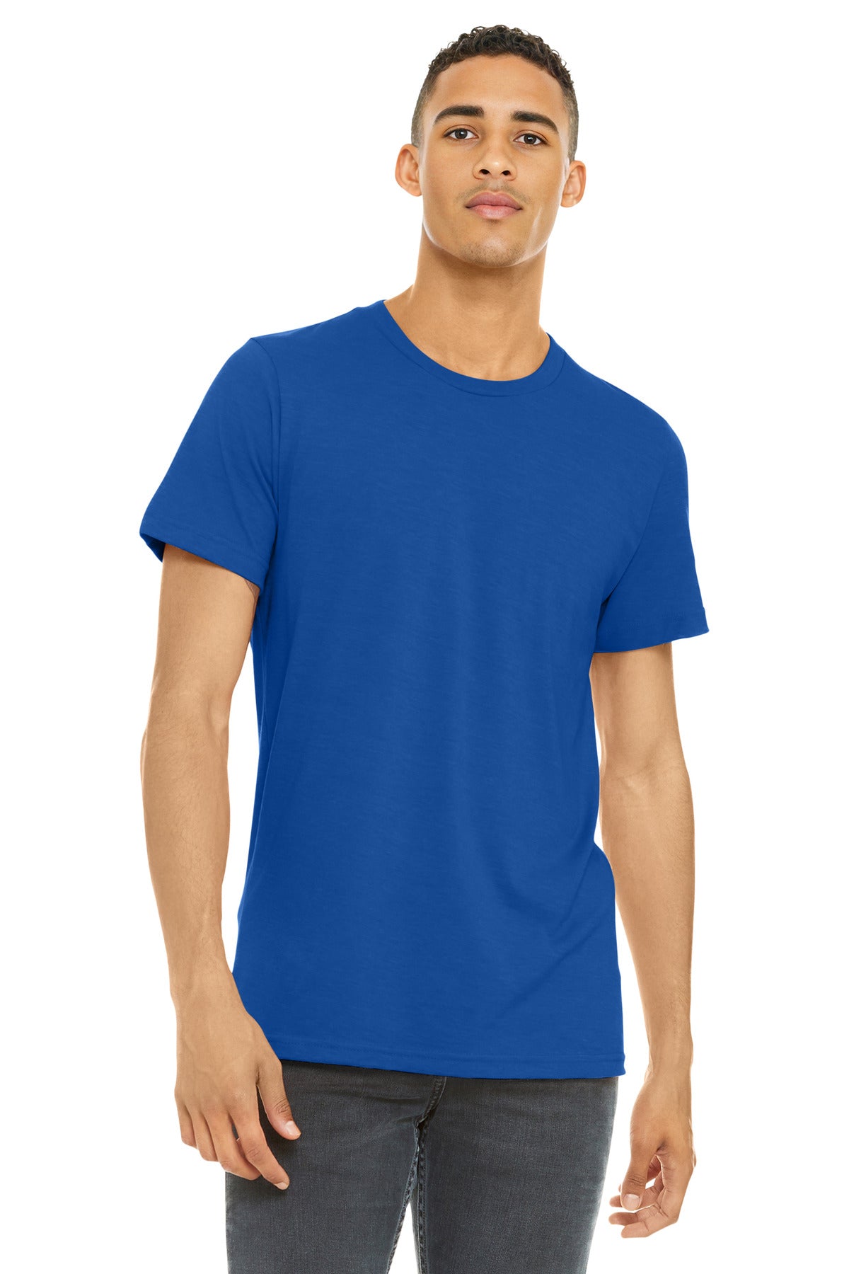 BELLA+CANVAS  ®  Unisex Heather CVC Short Sleeve Tee. BC3001CVC - Bella + Canvas BC3001CVC