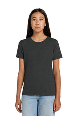 Joe's USA Premium Youth Heather CVC Tee