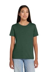 Joe's USA Premium Youth Heather CVC Tee