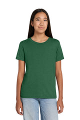 Joe's USA Premium Youth Heather CVC Tee