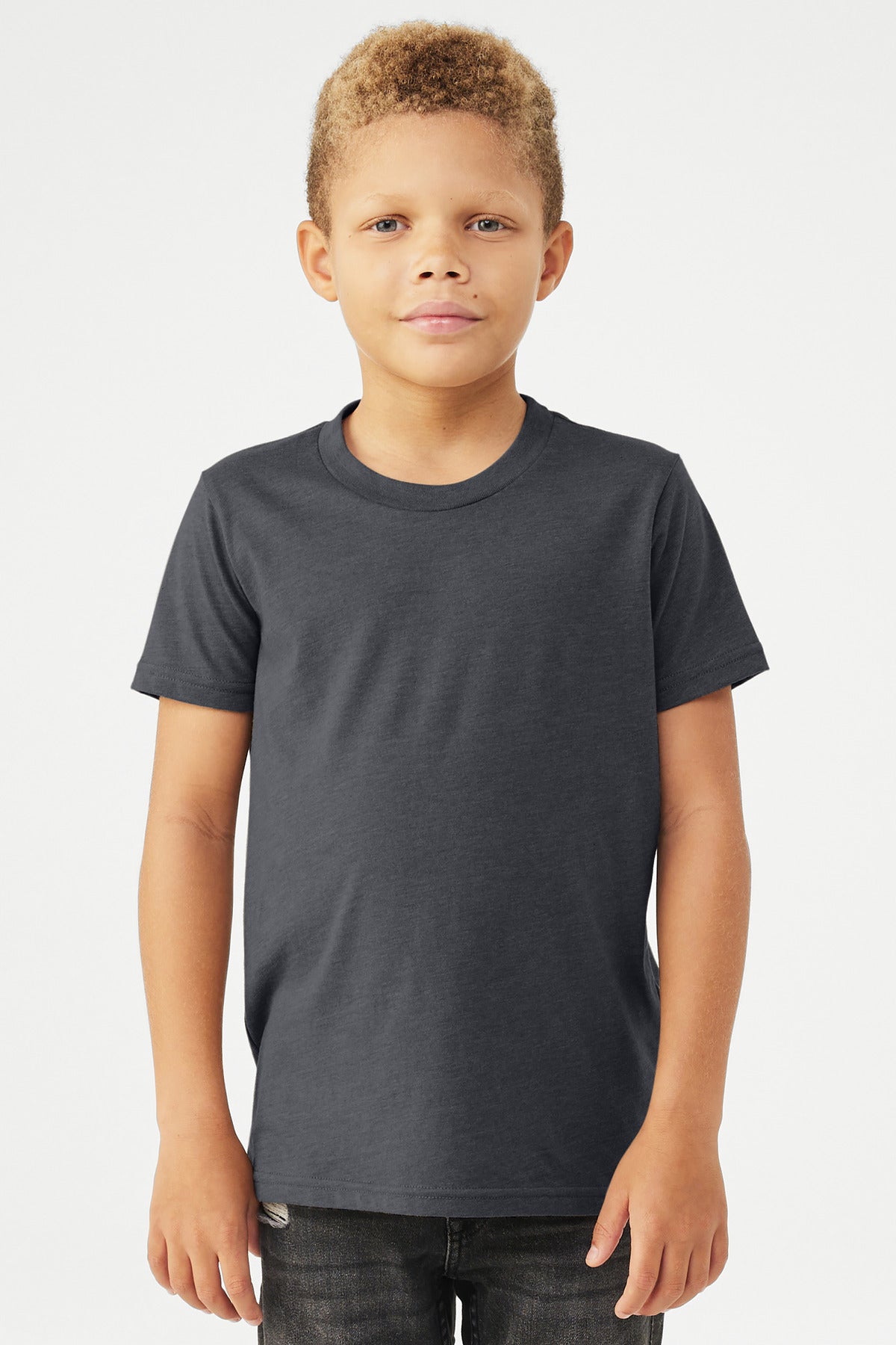 BELLA+CANVAS ®  Youth Heather CVC Tee BC3001YCVC - Bella + Canvas BC3001YCVC