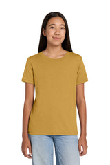 Joe's USA Premium Youth Heather CVC Tee