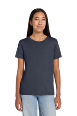 Joe's USA Premium Youth Heather CVC Tee