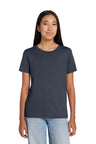 Joe's USA Premium Youth Heather CVC Tee