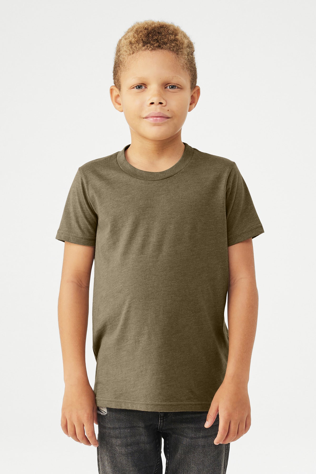 BELLA+CANVAS ®  Youth Heather CVC Tee BC3001YCVC - Bella + Canvas BC3001YCVC