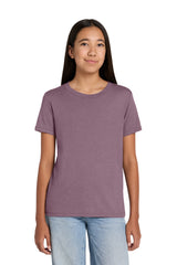 Joe's USA Premium Youth Heather CVC Tee