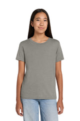Joe's USA Premium Youth Heather CVC Tee