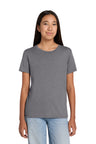 Joe's USA Premium Youth Heather CVC Tee