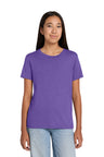 Joe's USA Premium Youth Heather CVC Tee