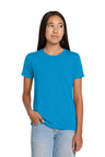 Joe's USA Premium Youth Heather CVC Tee