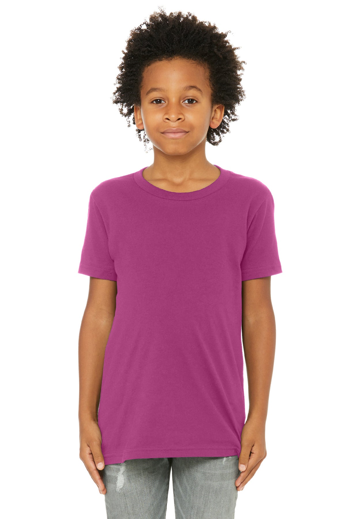 BELLA+CANVAS  ®  Youth Jersey Short Sleeve Tee. BC3001Y - Bella + Canvas BC3001Y