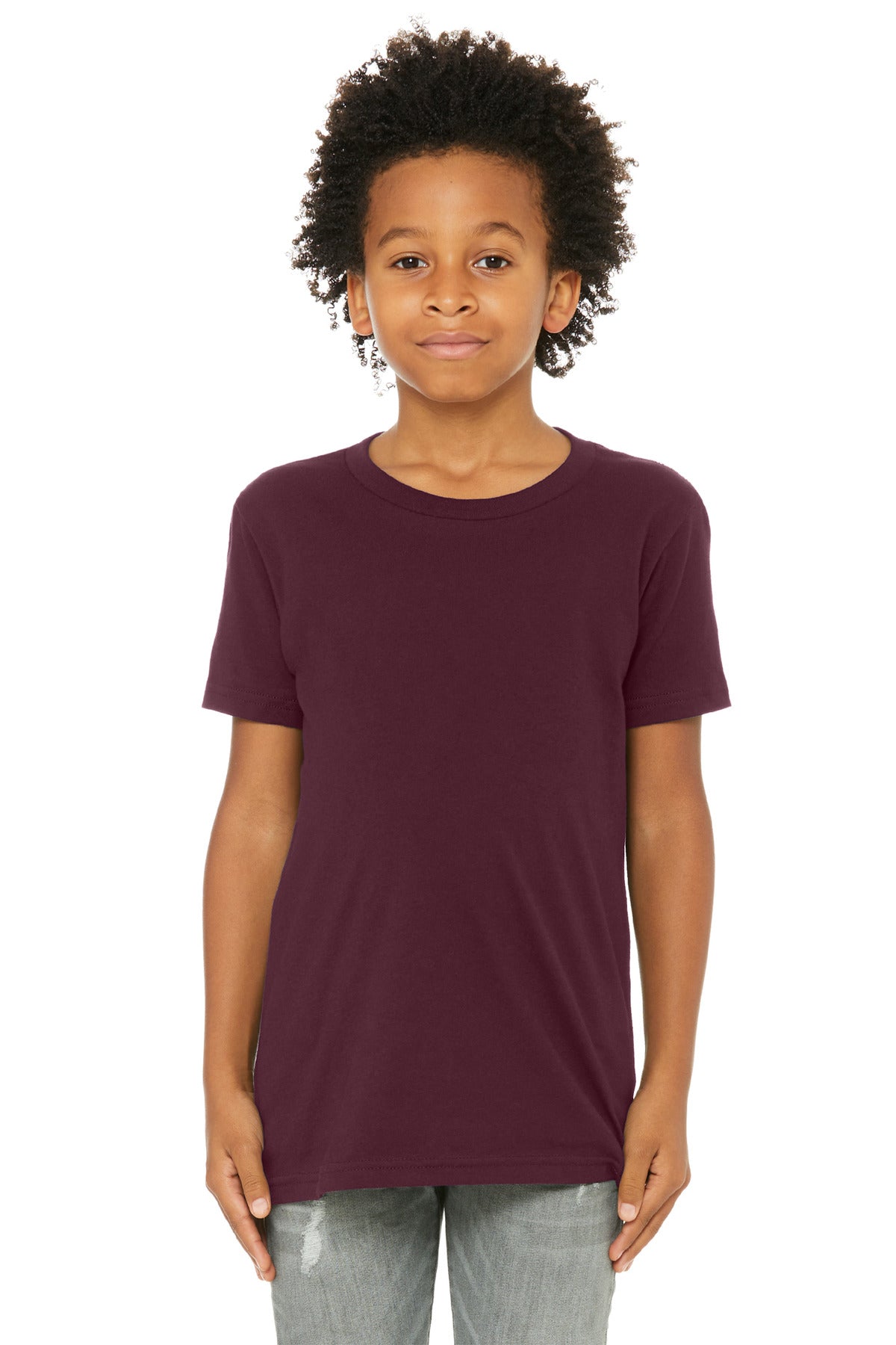 BELLA+CANVAS  ®  Youth Jersey Short Sleeve Tee. BC3001Y - Bella + Canvas BC3001Y