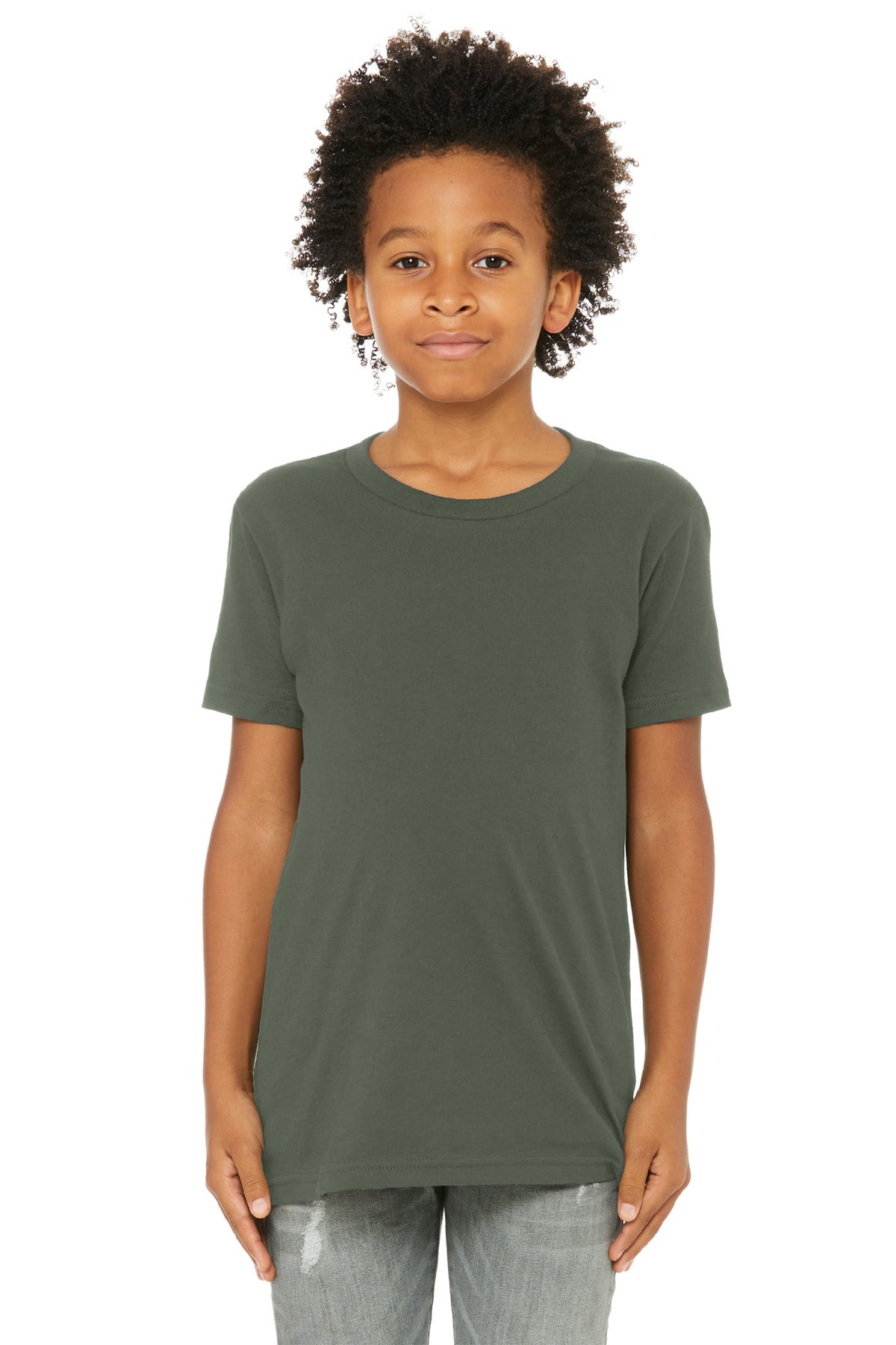 BELLA+CANVAS  ®  Youth Jersey Short Sleeve Tee. BC3001Y - Bella + Canvas BC3001Y