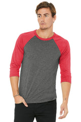 BELLA+CANVAS  ®  Unisex 3/4-Sleeve Baseball Tee. BC3200 - Bella + Canvas BC3200