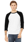 BELLA+CANVAS  ®  Unisex 3/4-Sleeve Baseball Tee. BC3200 - Bella + Canvas BC3200