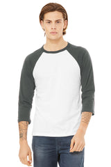 BELLA+CANVAS  ®  Unisex 3/4-Sleeve Baseball Tee. BC3200 - Bella + Canvas BC3200