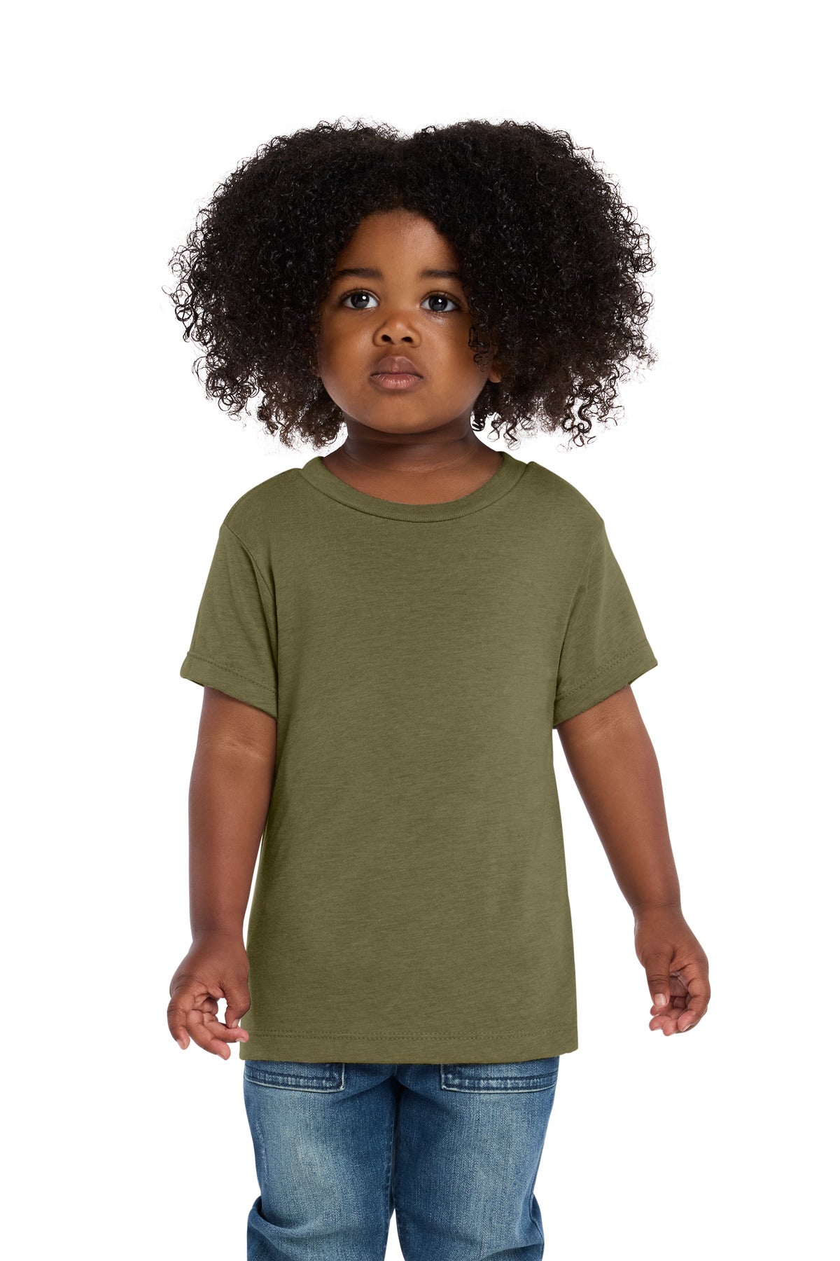 Joe's USA Premium Toddler Triblend Short Sleeve Tee