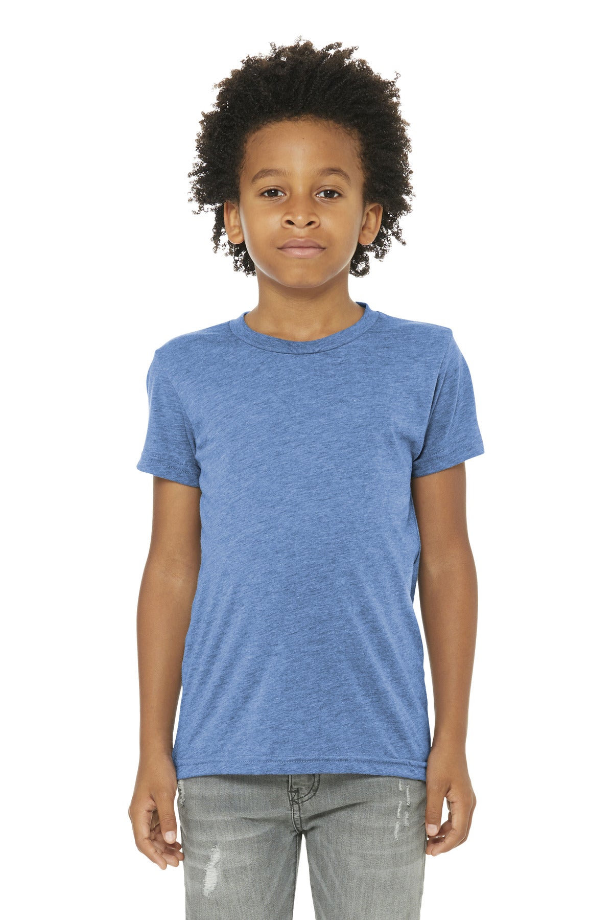 BELLA+CANVAS  ®  Youth Triblend Short Sleeve Tee. BC3413Y - Bella + Canvas BC3413Y