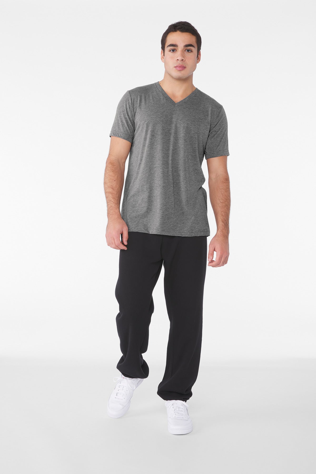 BELLA+CANVAS ®  Unisex Triblend Short Sleeve V-Neck Tee. BC3415 - Bella + Canvas BC3415