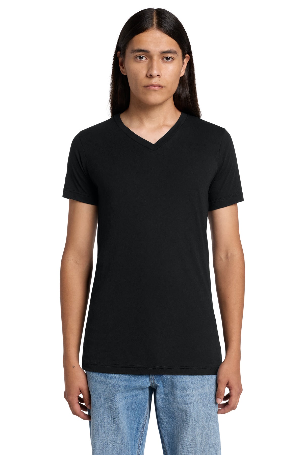 Joe's USA Premium Unisex Triblend Short Sleeve V-Neck Tee
