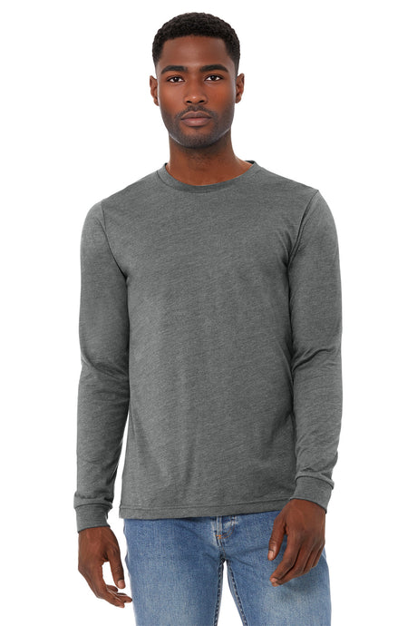 BELLA+CANVAS ®  Unisex Heather CVC Long Sleeve Tee BC3501CVC - Bella + Canvas BC3501CVC