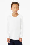 BELLA+CANVAS ®  Youth Heather CVC Long Sleeve Tee BC3501YCVC - Bella + Canvas BC3501YCVC