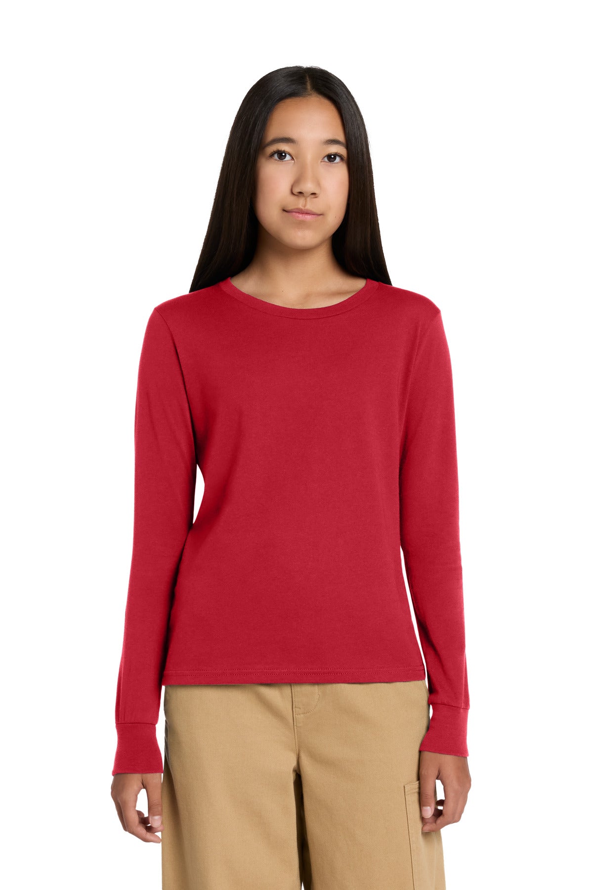 Joe's USA Premium Youth Jersey Long Sleeve Tee