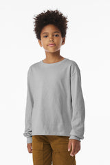 BELLA+CANVAS ®  Youth 6-Ounce Heavyweight Long Sleeve Tee BC3511Y - Bella + Canvas BC3511Y
