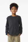 BELLA+CANVAS ®  Youth 6-Ounce Heavyweight Long Sleeve Tee BC3511Y - Bella + Canvas BC3511Y