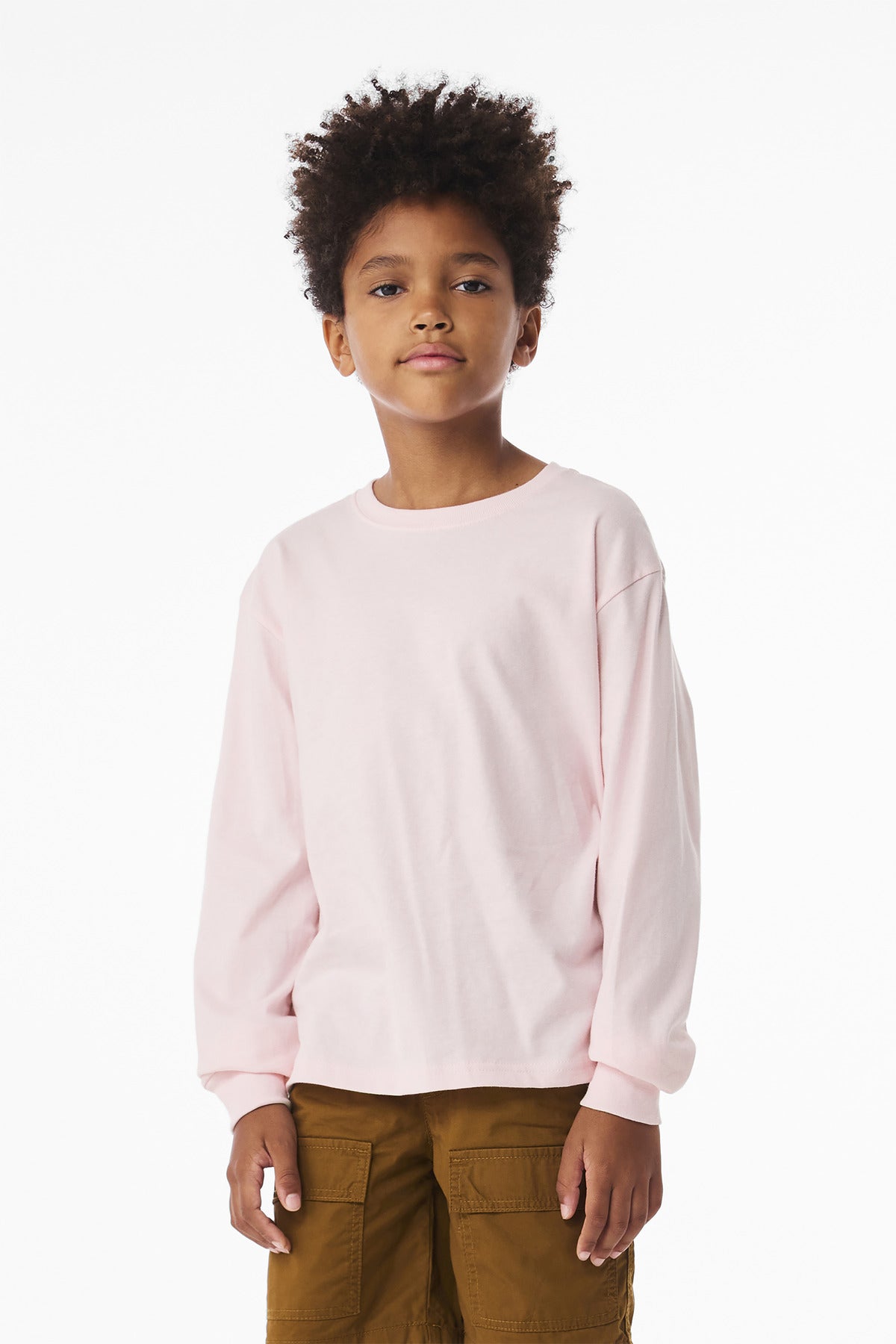 BELLA+CANVAS ®  Youth 6-Ounce Heavyweight Long Sleeve Tee BC3511Y - Bella + Canvas BC3511Y