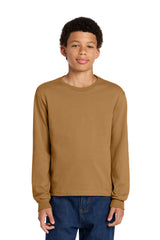 Joe's USA Premium Youth 6-Ounce Heavyweight Long Sleeve Tee