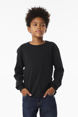 BELLA+CANVAS ®  Youth 6-Ounce Heavyweight Long Sleeve Tee BC3511Y - Bella + Canvas BC3511Y