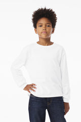 BELLA+CANVAS ®  Youth 6-Ounce Heavyweight Long Sleeve Tee BC3511Y - Bella + Canvas BC3511Y
