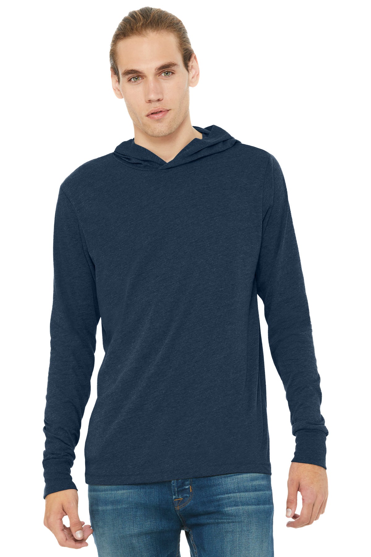 BELLA+CANVAS  ®  Unisex Jersey Long Sleeve Hoodie. BC3512 - Bella + Canvas BC3512