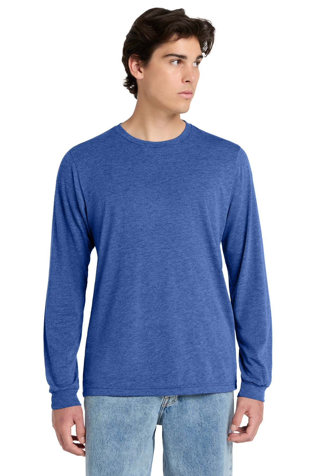 Joe's USA Premium Unisex Triblend Long Sleeve Tee