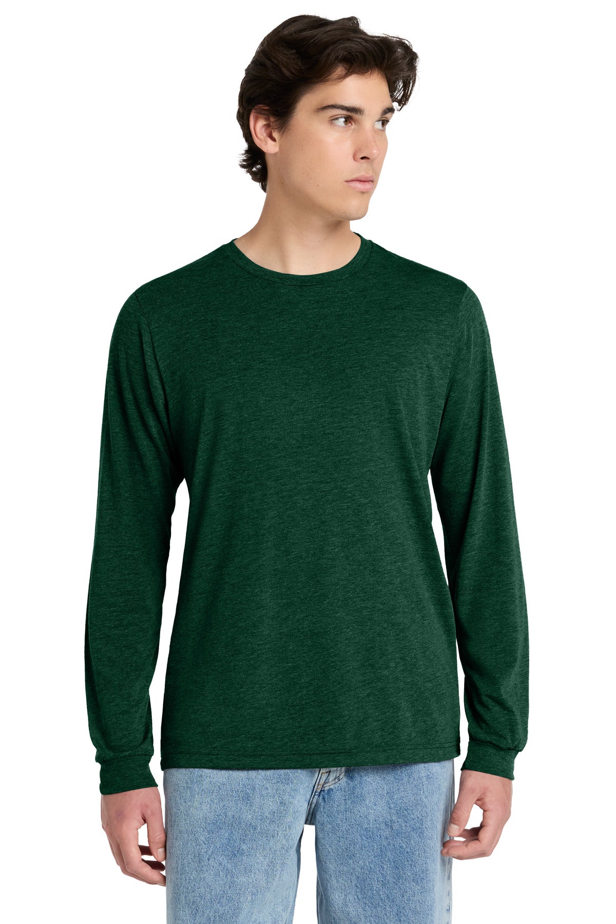Joe's USA Premium Unisex Triblend Long Sleeve Tee