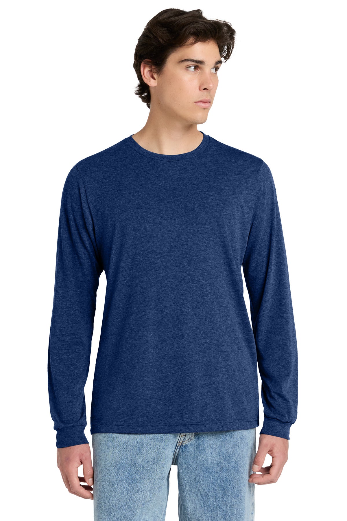 Joe's USA Premium Unisex Triblend Long Sleeve Tee
