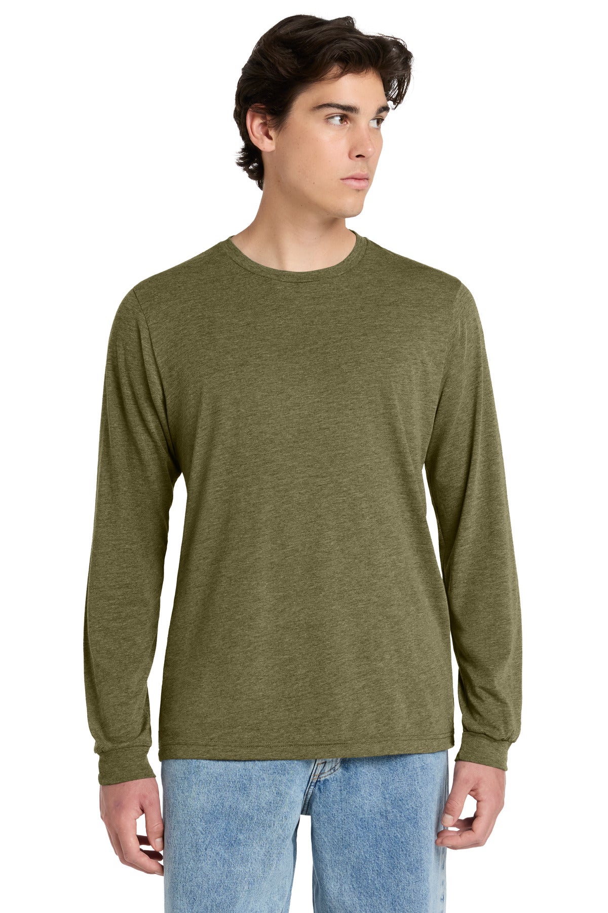 Joe's USA Premium Unisex Triblend Long Sleeve Tee