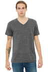 BELLA+CANVAS ®  Unisex Textured Jersey V-Neck Tee BC3655 - Bella + Canvas BC3655