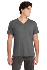 Joe's USA Premium Unisex Textured Jersey V-Neck Tee