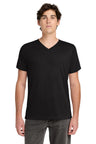 Joe's USA Premium Unisex Textured Jersey V-Neck Tee