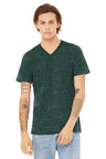 BELLA+CANVAS ®  Unisex Textured Jersey V-Neck Tee BC3655 - Bella + Canvas BC3655