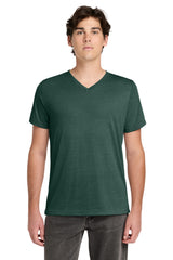 Joe's USA Premium Unisex Textured Jersey V-Neck Tee