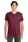 Joe's USA Premium Unisex Textured Jersey V-Neck Tee