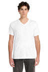 Joe's USA Premium Unisex Textured Jersey V-Neck Tee